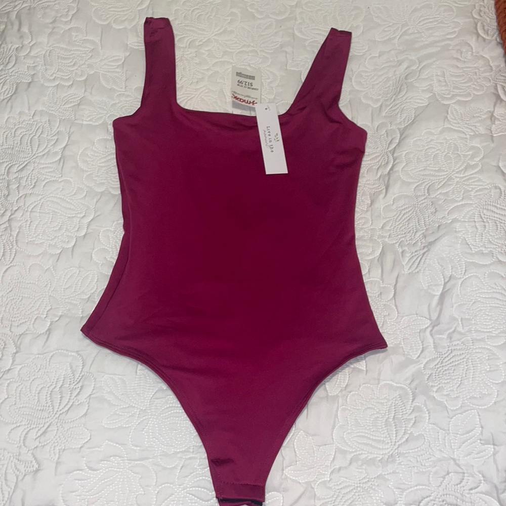 Live in the Moment Pink Body Suit